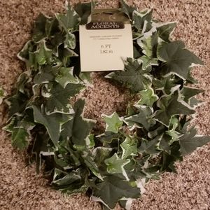 Darice Flocked Variegated Ivy Garland - Lot of 15